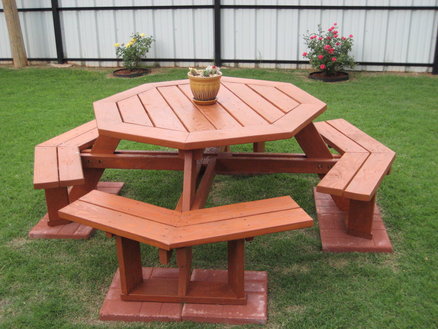 Plans Picnic Table Octagon Free Download wood bookcase design 
