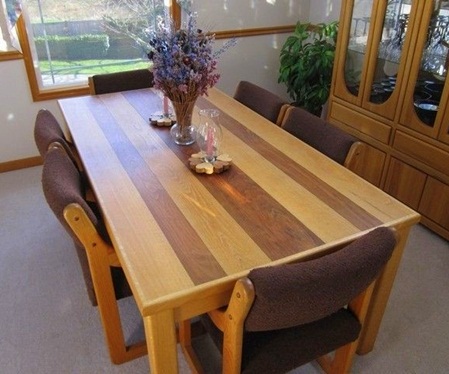 Woodworking dining table plans